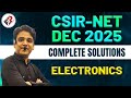 NET DEC 2025 COMPLETE SOLUTIONS I ELECTRONICS SOLUTIONS I EXPLORE PHYSICS I HIMANSHU SIR