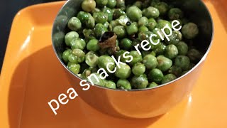 Tasty & easy pea snacks recipe