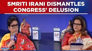 Smriti Irani With Navika Kumar: Watch How BJP Minister Dismantled Congress' Delusion In 10 Minutes