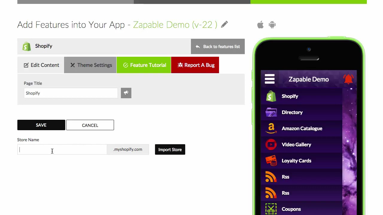 zapable Ecommerce Module - Shopify, Amazon 