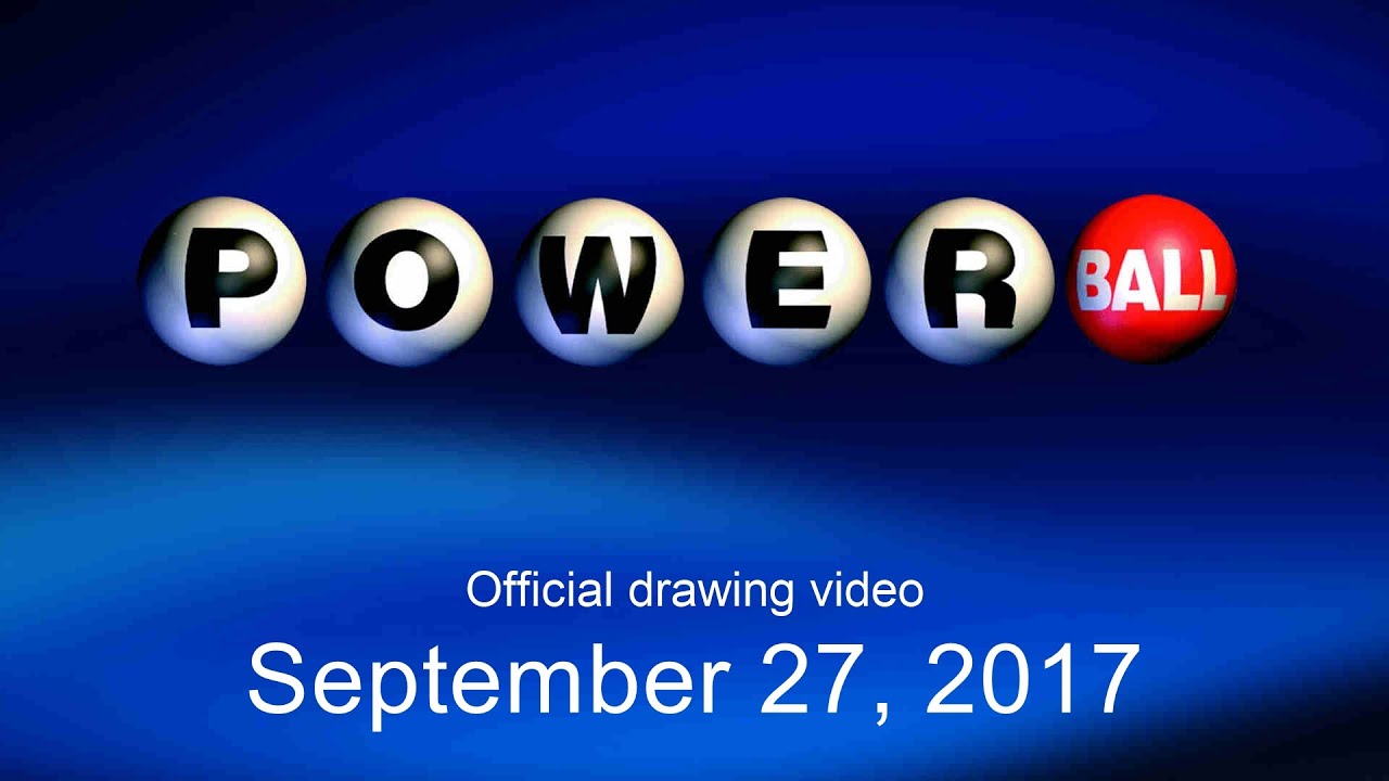 Powerball drawing for September 27, 2017 YouTube