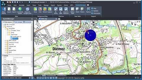 Creating thematic maps while importing (ZWCAD) - Spatial Manager Blog