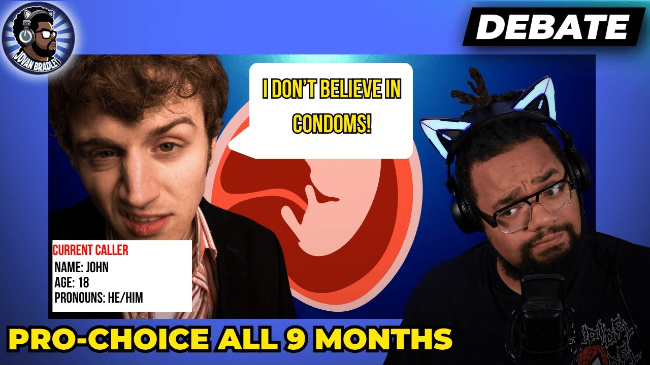 There is NO WAY this Pro-Lifer is a SERIOUS person || JOVAN DEBATES