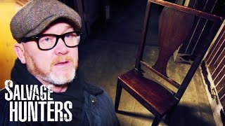 Drew Finds A Fascinating Antique Chair At Tom Corrie's New Shop | Salvage Hunters