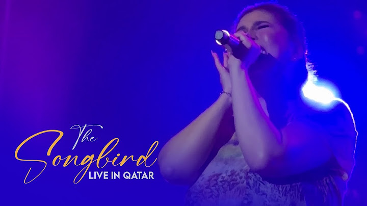 Crazy For You - Regine Velasquez | Live in Qatar