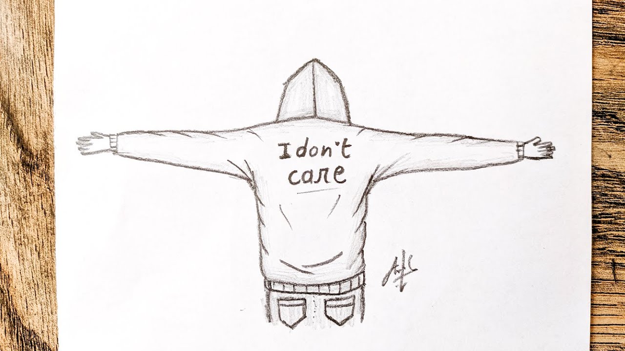 How To Draw a Boy Back Side Easy YouTube