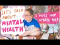 Let's Talk About Mental Health + Huge Shop Update Prep | Illustration Studio Vlog 011
