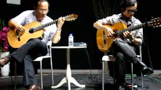 AUTUMN LEAVES - Hoàng Ngọc-Tuấn & Nguyễn Đức Đạt song tấu ngẫu hứng chords