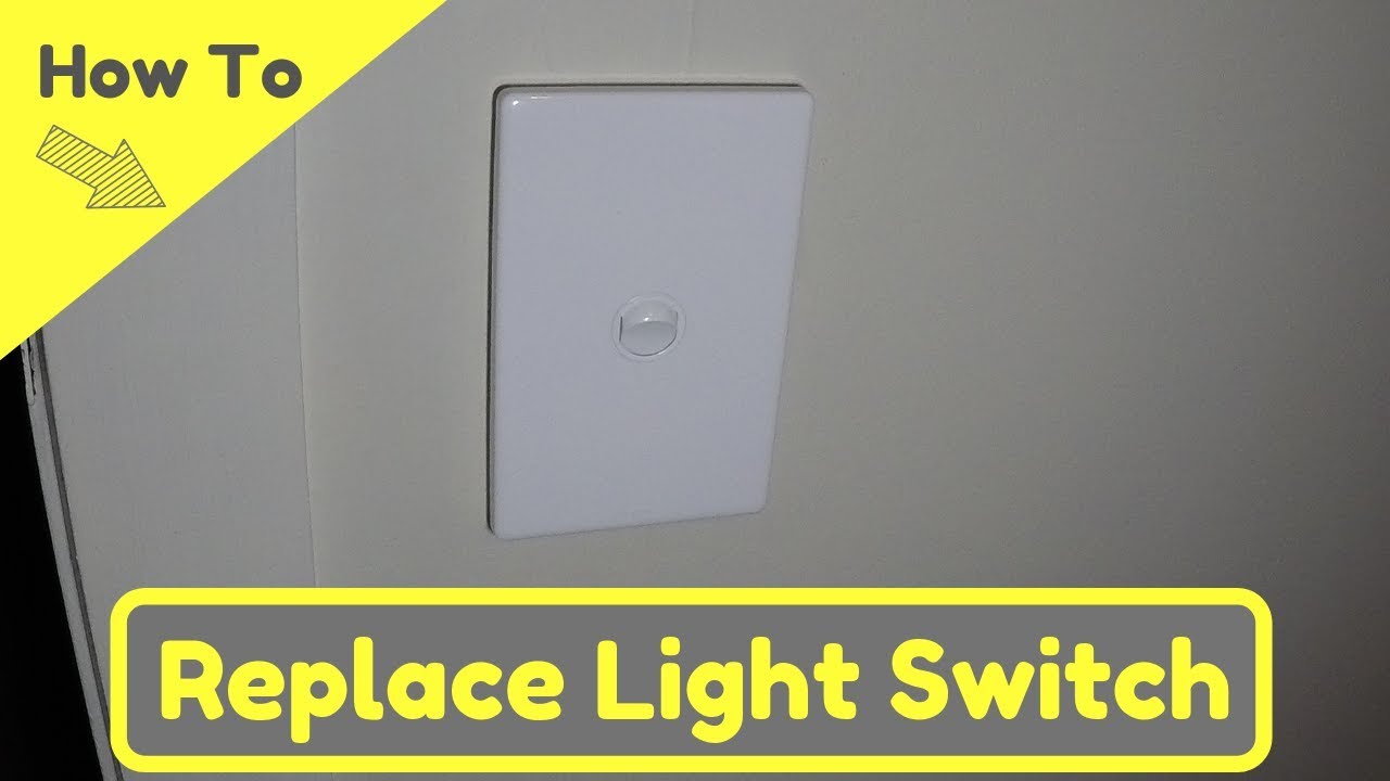 How To Replace A Single Light Switch