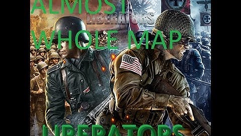 Liberators 90% Of whole map.