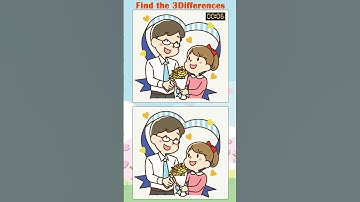 Find the difference in 90 seconds  🤔 [Spot the difference] #8 #findthedifference #puzzles