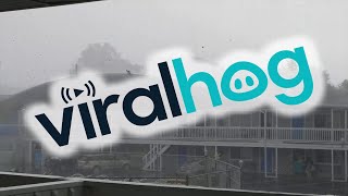 Tornado Takes Roof off of Inn || ViralHog
