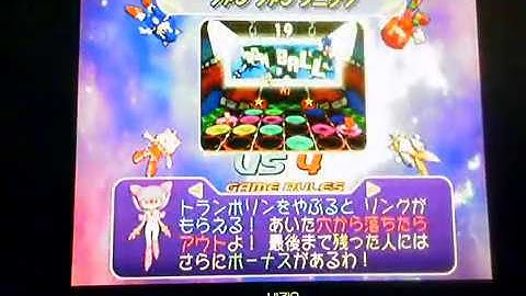 Sonic Shuffle JP Version - Story Mode Sonic Hard Mode 4th Dimension Space 2/2 and Ending