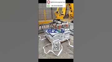 Fully Automatic Box Palletizer with AI Vision System for Smart Loading & Stacking