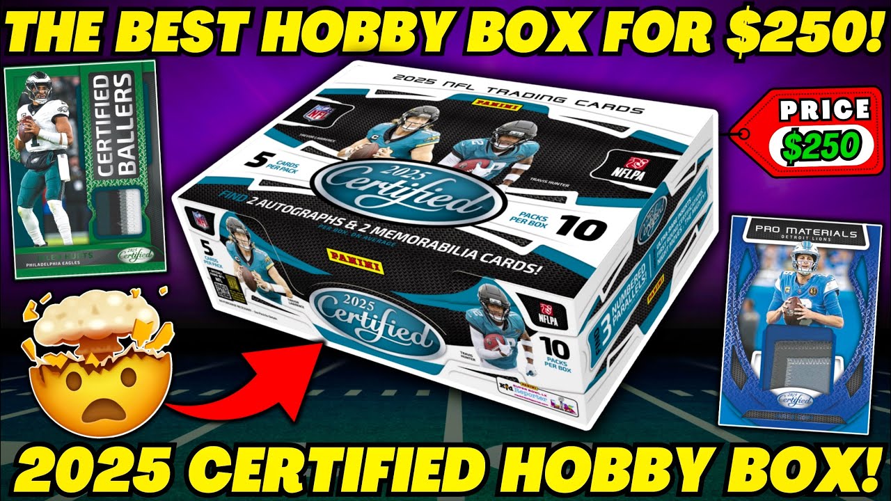 *ЛУЧШИЙ ХОББИ-БОКС ЗА 250 ДОЛЛАРОВ!💰 ОБЗОР СЕРТИФИЦИРОВАННОГО ФУТБОЛЬНОГО ХОББИ-БОКСА 2025 ГОДА!🏈