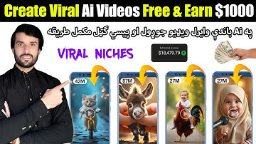 How to Create Ai Videos for Kids & Islamic Free | Earn $1000 Per Month with Ai Videos in Pashto