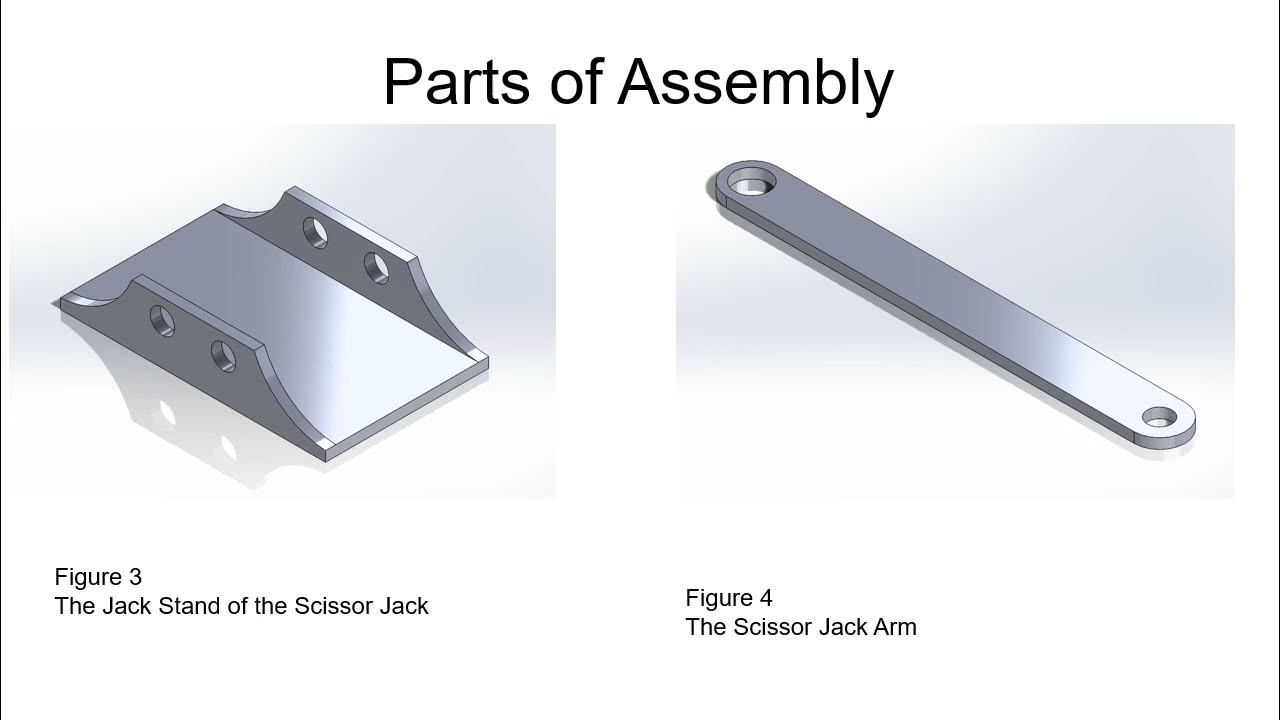 Scissor Jack Project DFT170 Engineering Graphics YouTube