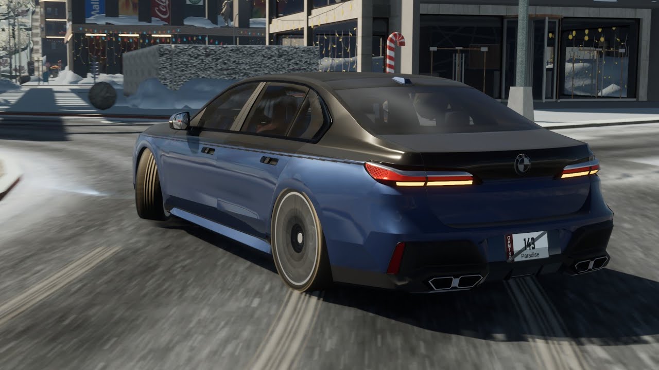 Driving BMW i7 M70 in Car Parking Multiplayer 2 | Realistic 60FPS Gameplay