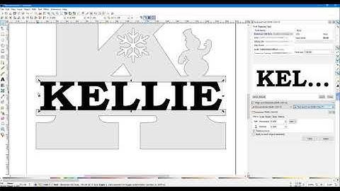 Using Inkscape to add names to my Initial Patters.