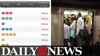 A Rail Mess Power Outage Causes Delays On NYC Subway Lines A Rail Mess Power Outage Causes Delays On NYC Subway Lines