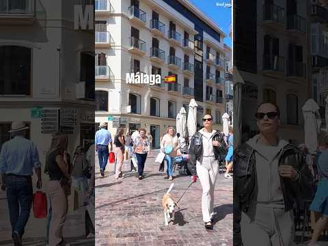 Plaza de la Constitución Malaga Spain Costa del Sol 🌞🇪🇸😀 #costadelsol #shorts #travel #trending