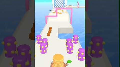 Pancake run (lvl 32-33) | mini games #shorts #Androidgames #iOSgames