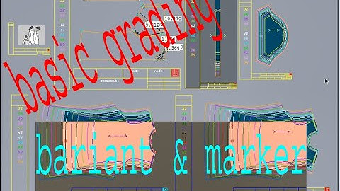 basic tee shirt greding II basic grading II lactra modarish