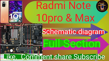 Redmi note 10 pro schematic diagram | Redmi note 10 pro max schematic diagram | Borneo schematic!
