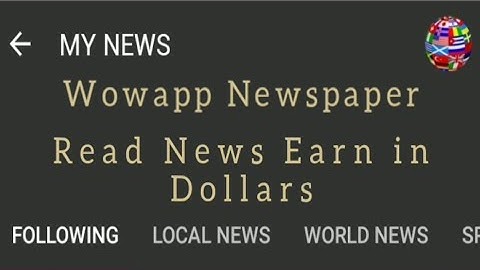 Reading Newspaper | Mobile Work | Earn In Dollers