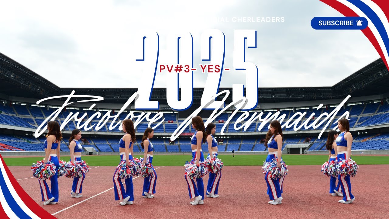Yokohama F.Marinos Official Cheerleaders Tricolore Mermaids 2025