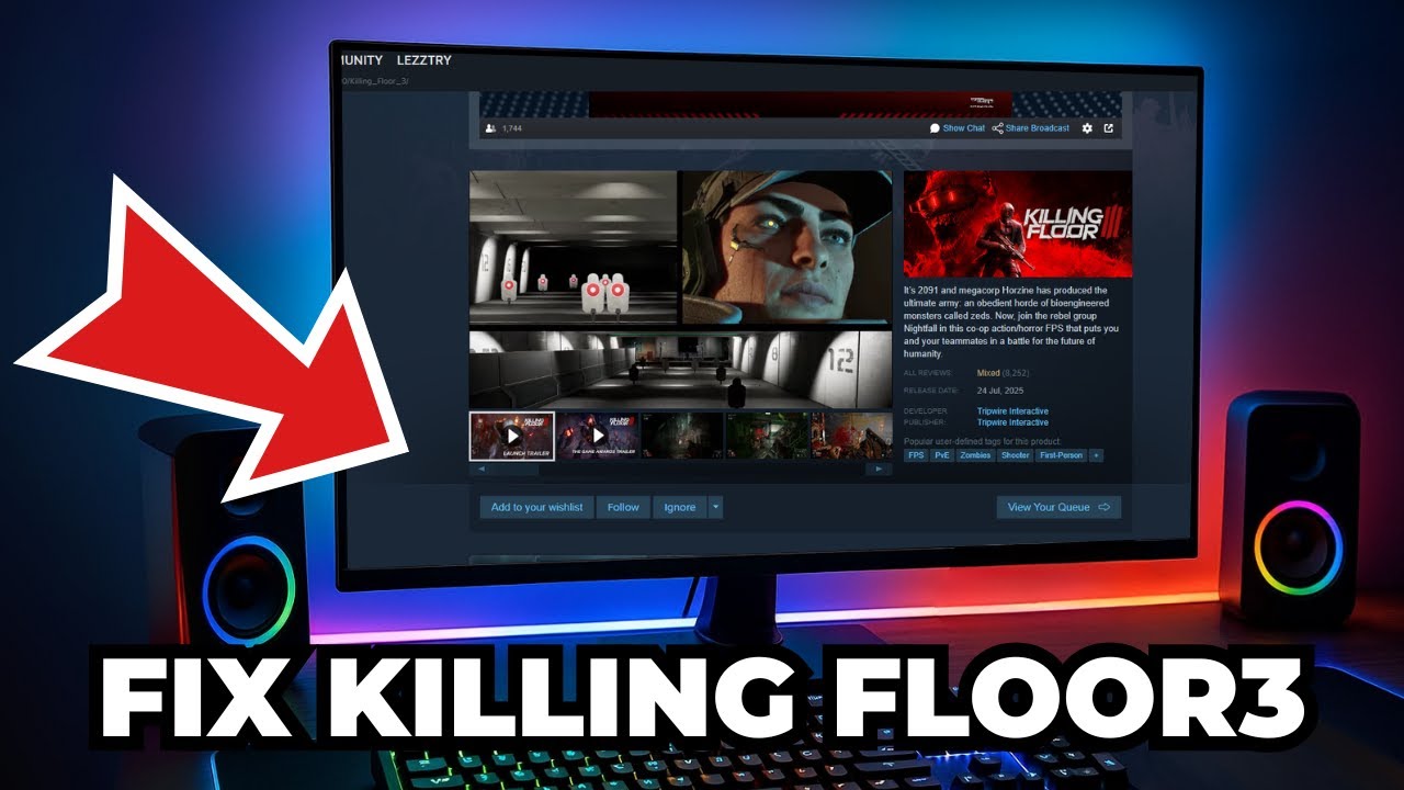 How to Fix Killing Floor 3 Crash Issues on Steam (Quick Tuto)