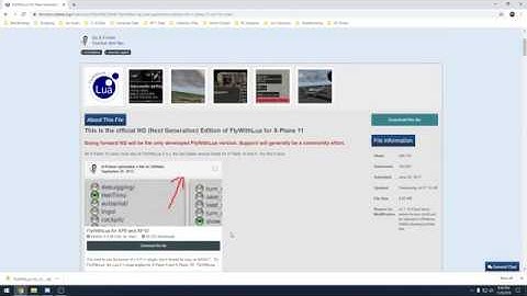 XPlane 11 How to Install: FlyWithLua NG