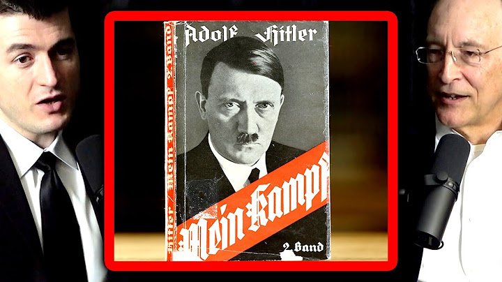 Why Mein Kampf should not be banned | Robert Proctor and Lex Fridman