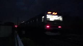 JR篠ノ井線 E231系常磐線快速マト118編成 広丘駅付近走行動画