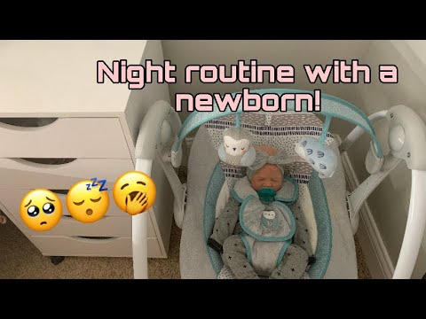 Night routine with a newborn! | Reborn Roleplay