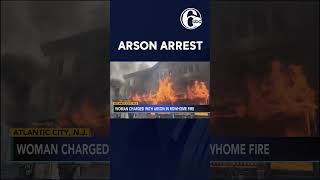 Woman charged with aggravated arson following Jersey shore fire that injured 10