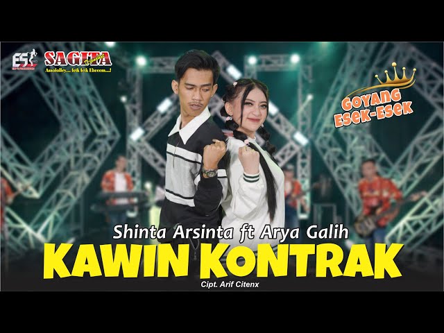 Shinta Arsinta feat Arya Galih - Kawin Kontrak | Sagita Assololley | Dangdut (Official Music Video) class=