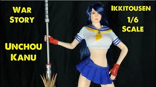 1/6 Scale Ikkitousen Unchou Kanu Figure Review War StoryThree