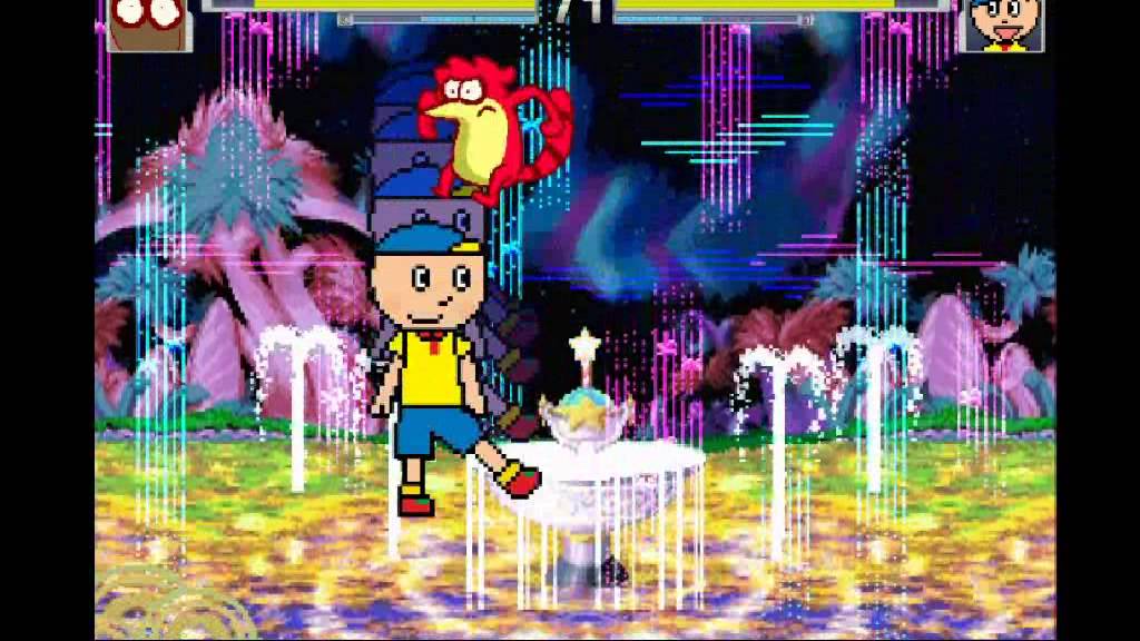 HomerAlltheWay's M.U.G.E.N. #5 - Rigby Vs. Caillou