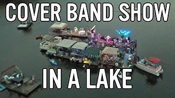 Gig Log: Floating Stage Show — Live Band + Sound & Lights on a Lake!