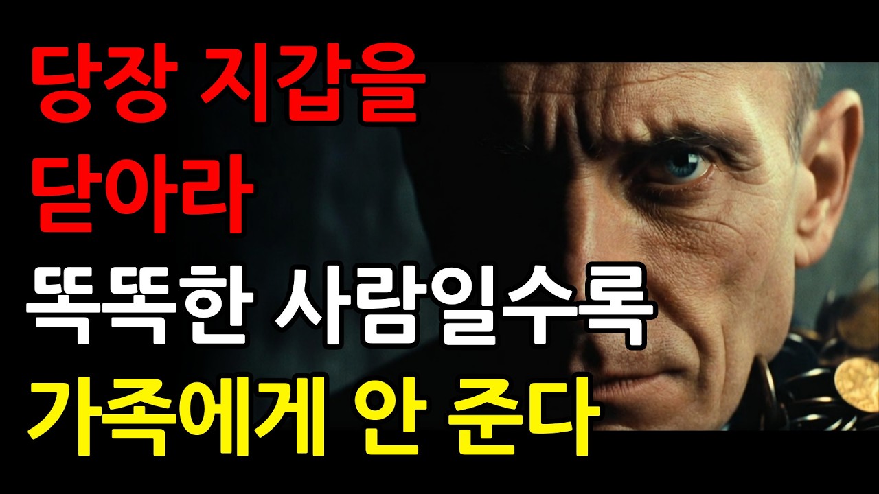 진짜 똑똑한 사람일수록 가족에게 절대 베풀지 않는다 | 쇼펜하우어인간관계 | 가족관계 | 쇼펜하우어철학