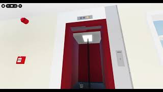 1990s Konçar MRL Traction Elevator @ Air Conditioner On Apartment | Roblox