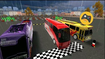 Modern Bus Simulator New Parking Games – Bus Games #1.Android Gameplay