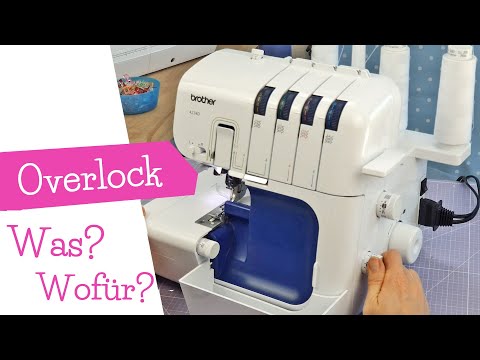 Video: So Lernen Sie, Eine Overlock Zu Nähen