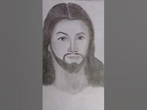 Jesus Christ|First time i drew Jesus|#drawings - YouTube