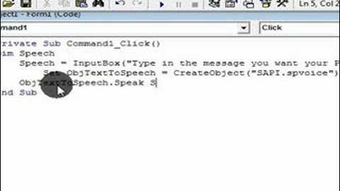 Text to Speech - VB6