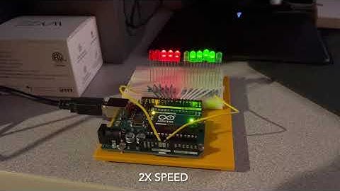 Arduino binary clock