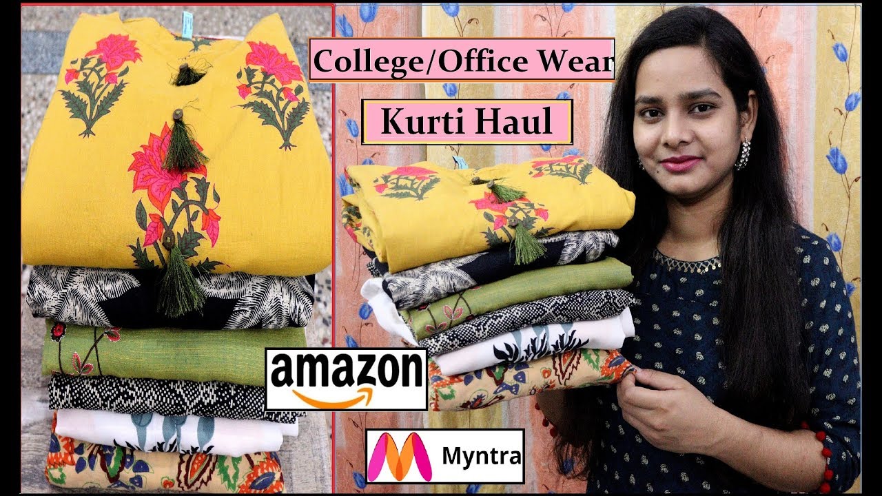 Amazon Kurti Haul 2020 | Office,College Wear Kurti Designs | Amazon Shopping Haul |Fashion & Trends