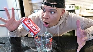 PICK ANY LOCK WITH A SODA CAN!! (EASY MAGIC TRICKS)