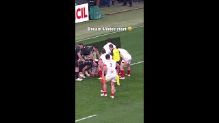 Dream Ulster start 🤩 #rugby